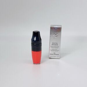Lancome Matte Shaker Liquid Lipstick 186 Magic Orange Second Skin FULL SIZE NIB